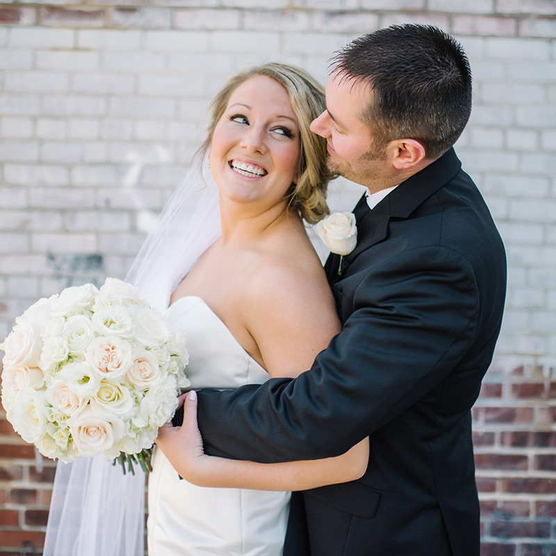 DJ4U Wedding Couple - Kara Kamienski Photography